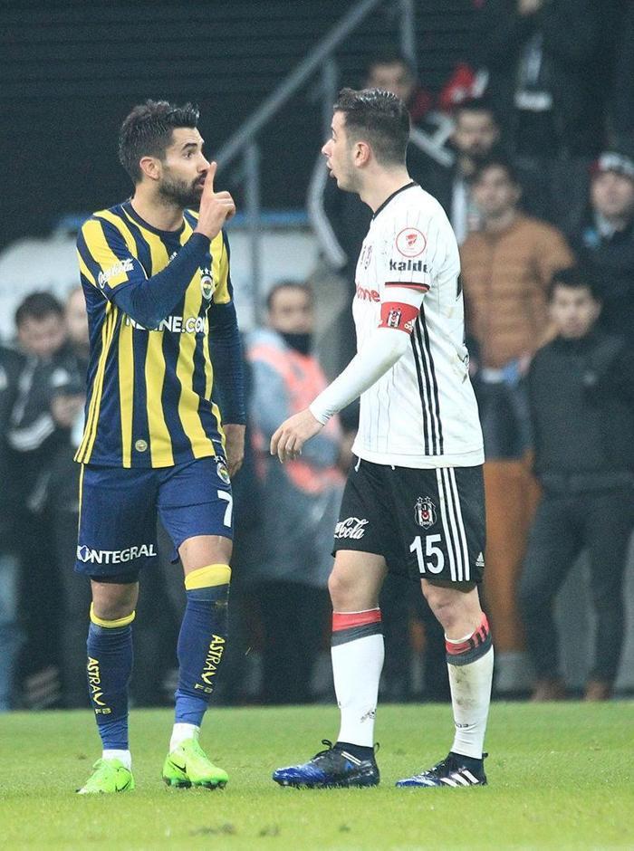 Beşiktaş - Fenerbahçe derbisinin 12 gerilim anı...