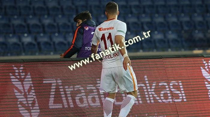 Başakşehir-Galatasaray maçında kareler