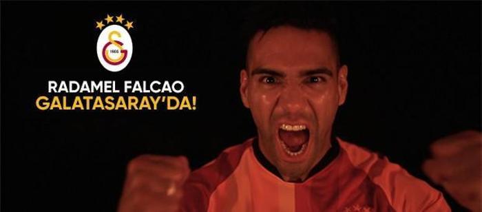 Galatasarayın yeni transferi Falcao böyle poz verdi İşte o fotoğraflar...