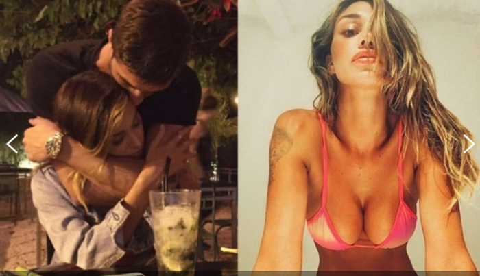 Belen Rodriguez kendini sahillere attı