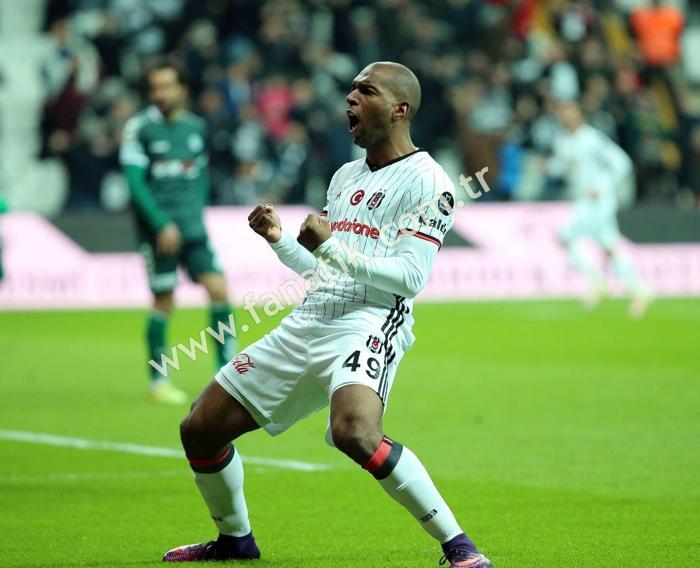Beşiktaş-Konyaspor maçından kareler