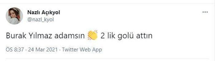 Türkiye-Hollanda maçına Burak Yılmaz damga vurdu