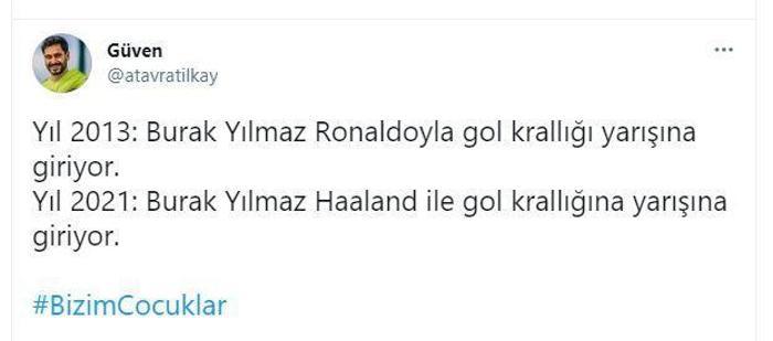 Türkiye-Hollanda maçına Burak Yılmaz damga vurdu