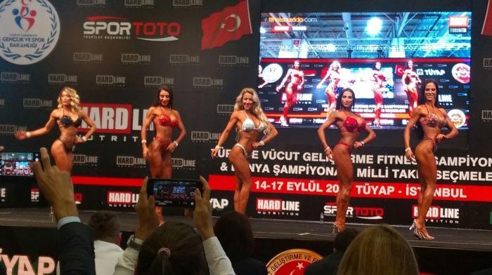 Türkiye Bikini Fitness şampiyonu belli oldu