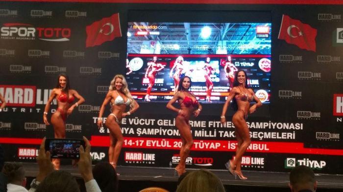 Türkiye Bikini Fitness şampiyonu belli oldu