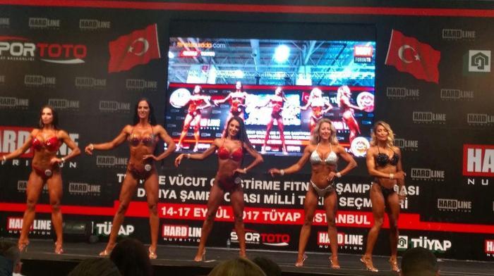 Türkiye Bikini Fitness şampiyonu belli oldu