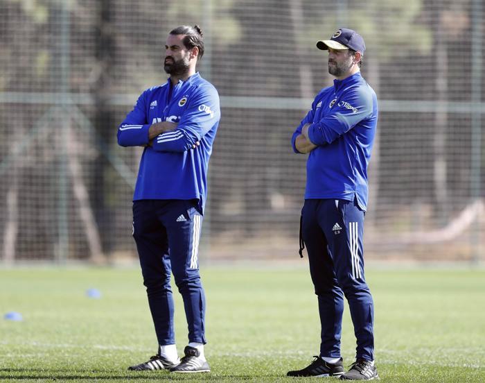 Fenerbahçede Göztepe hazırlıkları sürüyor Serdar Aziz idmana katılmadı