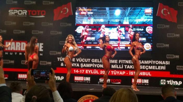 Türkiye Bikini Fitness şampiyonu belli oldu