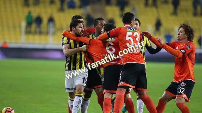 Fenerbahçe-Adanaspor maçından kareler