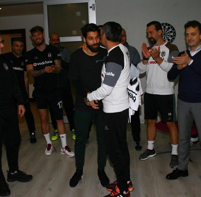 Olcay Şahan, Beşiktaşa veda etti