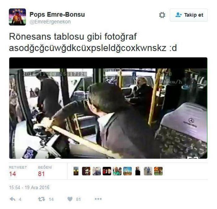 Burak Yılmazın otobüs şoförüyle kavgası ortaya çıktı sosyal medya çalkalandı