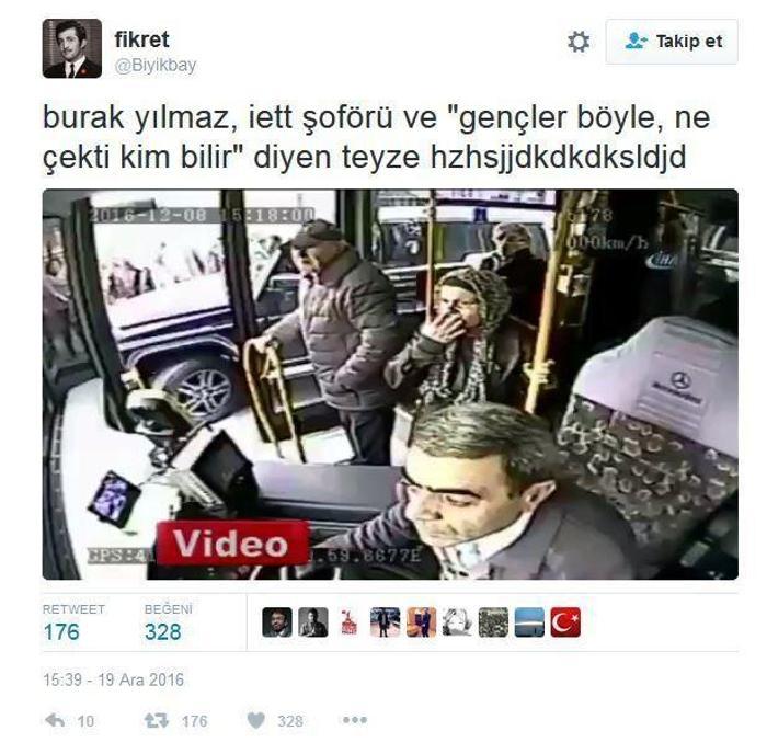 Burak Yılmazın otobüs şoförüyle kavgası ortaya çıktı sosyal medya çalkalandı