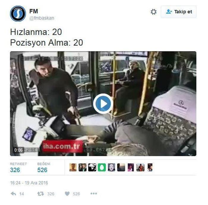 Burak Yılmazın otobüs şoförüyle kavgası ortaya çıktı sosyal medya çalkalandı