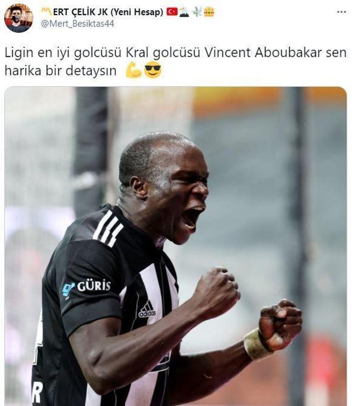 Beşiktaşta Vincent Aboubakar şov devam ediyor Gol makinesi...