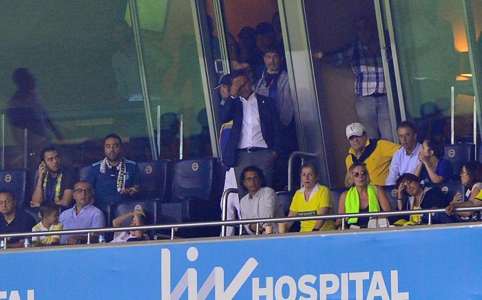 Fenerbahçe - Trabzonspor maçında dikkat çeken kare