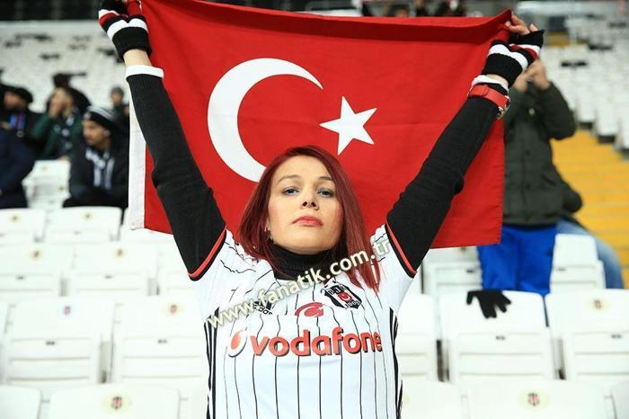 Beşiktaş-Kayserispor maçından kareler...