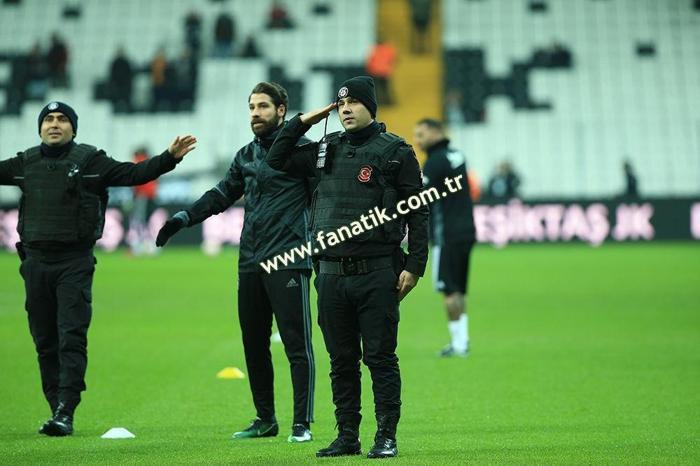 Beşiktaş-Kayserispor maçından kareler...