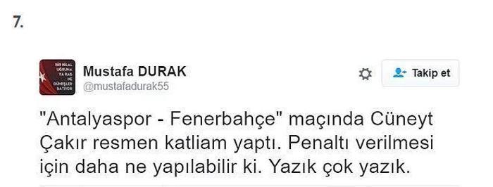 Antalyaspora kaybeden Fenerbahçede taraftar faturayı Çakıra kesti