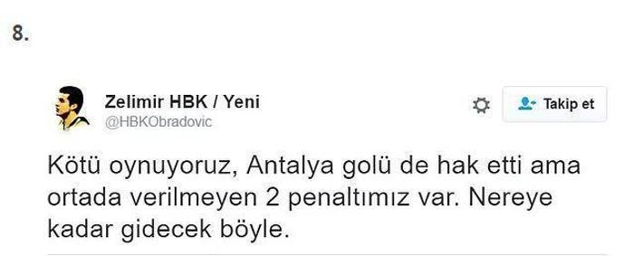 Antalyaspora kaybeden Fenerbahçede taraftar faturayı Çakıra kesti