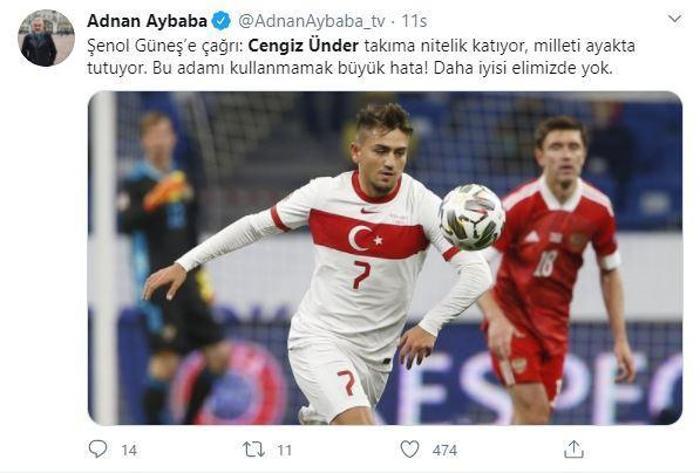 Sosyal medya Cengiz Ünderi konuşuyor