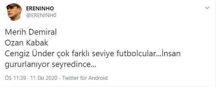 Sosyal medya Cengiz Ünderi konuşuyor