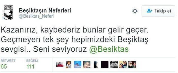 Hakeme isyan eden Beşiktaş taraftarı takımına sahip çıktı