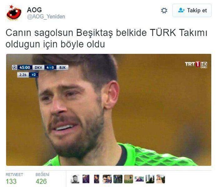 Hakeme isyan eden Beşiktaş taraftarı takımına sahip çıktı