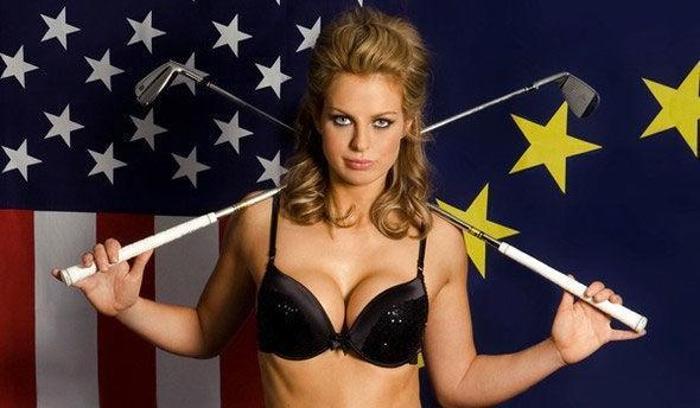 Dünyanın en seksi golfçüsü: Sophie Horn