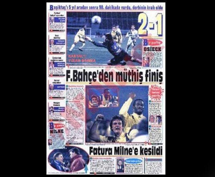 Unutulmayan Fenerbahçe-Beşiktaş derbileri