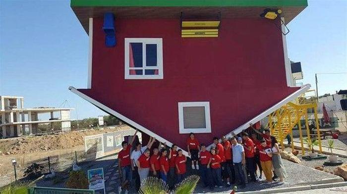 TERS EVDE RÖŞAVATA YAPTI