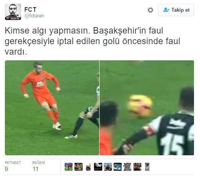 Beşiktaş - Başakşehir maçı hakemi Cüneyt Çakıra tepki yağdı