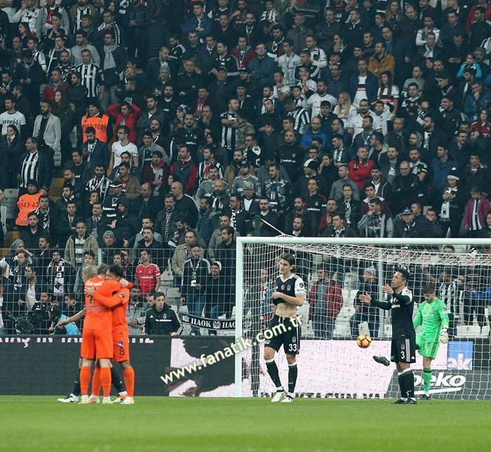 Beşiktaş - Medipol Başakşehir maçı fotoğrafları