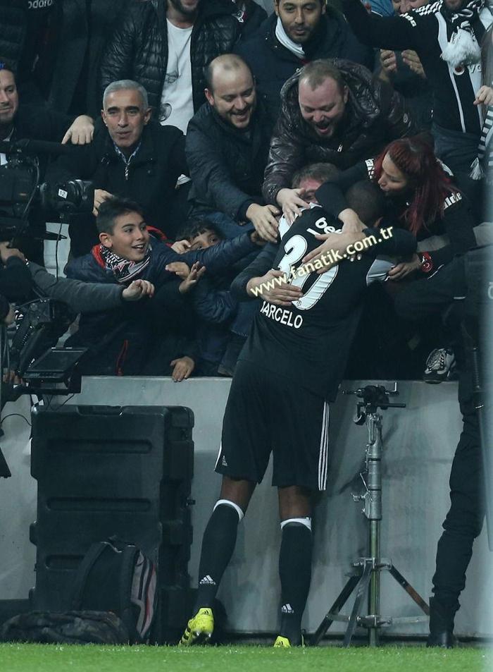 Beşiktaş - Medipol Başakşehir maçı fotoğrafları