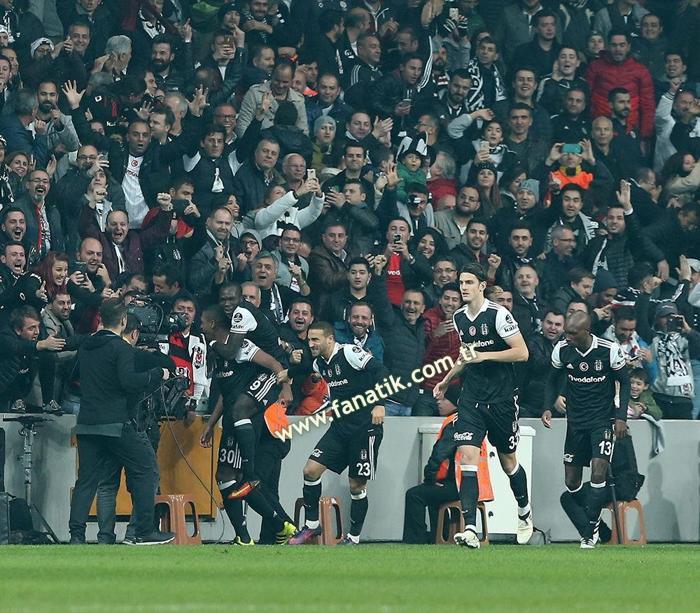 Beşiktaş - Medipol Başakşehir maçı fotoğrafları