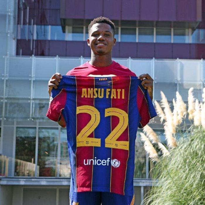 Ansu Fati (17, Barcelona, Forvet, İspanya)