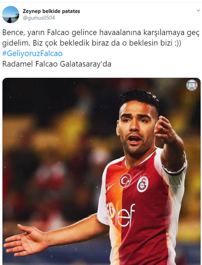 FLAŞ Galatasaray Falcao transferini açıkladı, taraftar çıldırdı