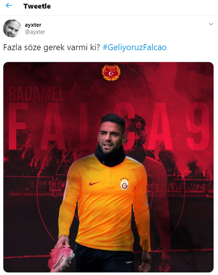FLAŞ Galatasaray Falcao transferini açıkladı, taraftar çıldırdı