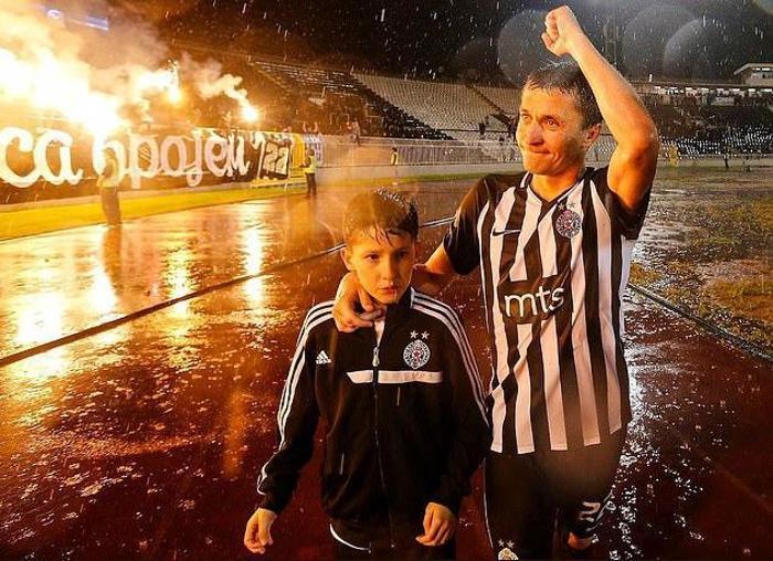 Sasa Ilicten Partizan taraftarına duygusal veda