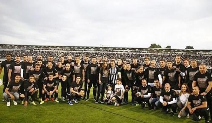 Sasa Ilicten Partizan taraftarına duygusal veda