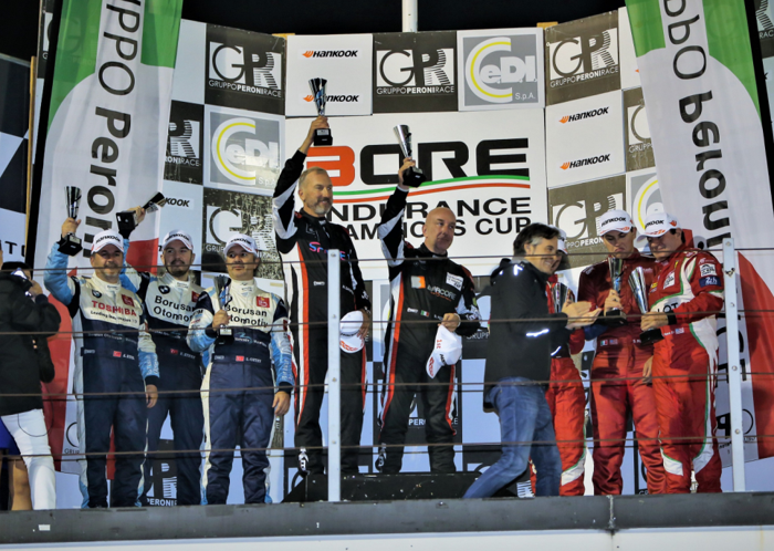 Borusan Otomotiv Motorsport İtalyada podyuma çıktı