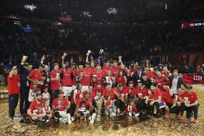 CSKA Moskovadan 8. EuroLeague şampiyonluğu