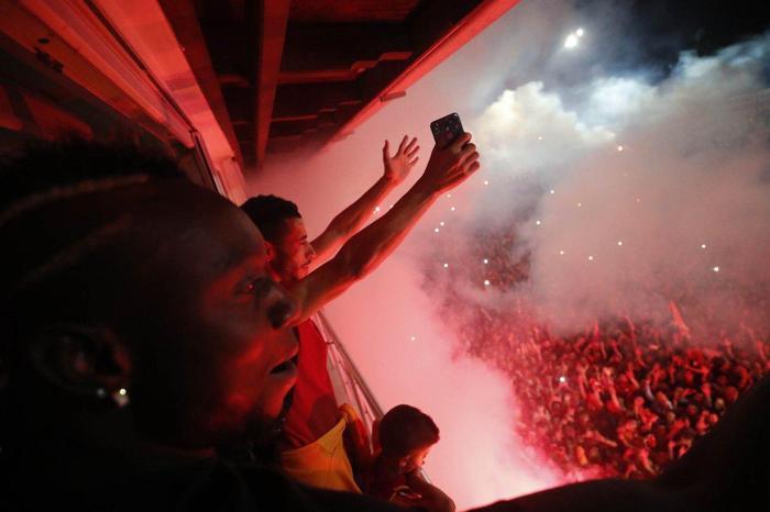 Galatasarayın 22. şampiyonluğunun ardından Floryada muhteşem coşku