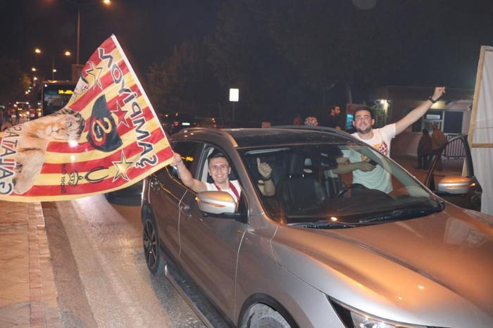 Türkiyenin dört bir yanında Galatasaray sevinci