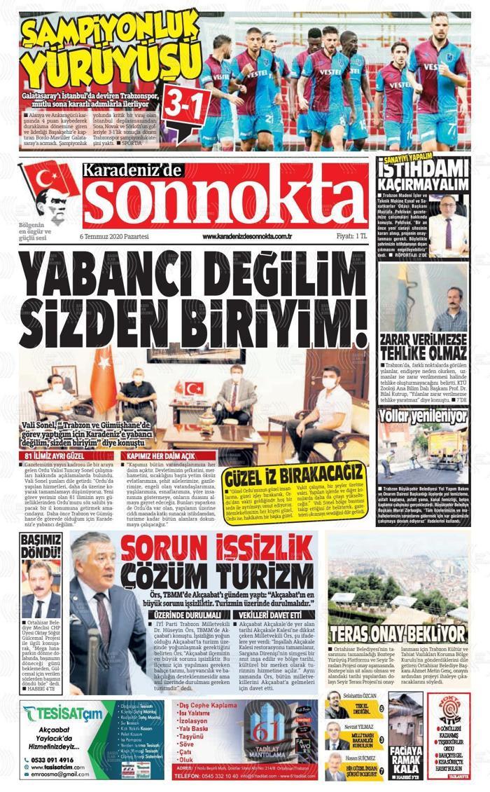Trabzon yerel basını Galatasaray - Trabzonspor maçını manşetlere taşıdı: İstanbulu fethettik