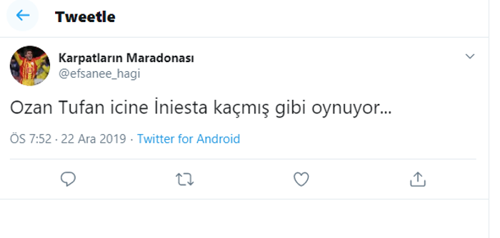 Ozan Tufan, Fenerbahçe-Beşiktaş derbisinin önüne geçti