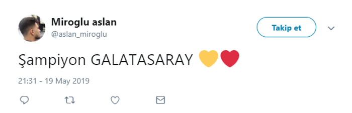 Galatasaray şampiyon oldu taraftar çılgına döndü
