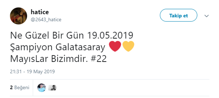 Galatasaray şampiyon oldu taraftar çılgına döndü