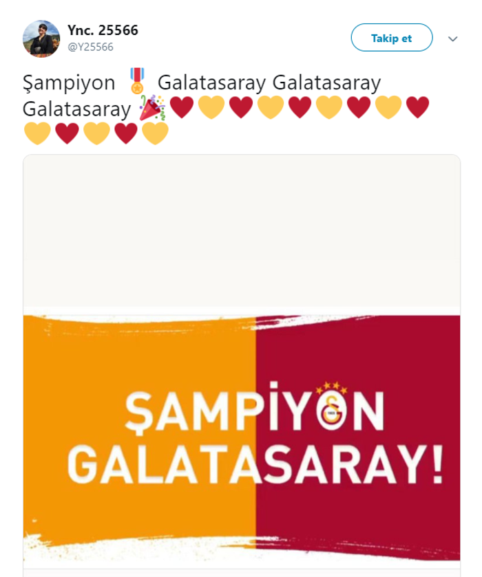 Galatasaray şampiyon oldu taraftar çılgına döndü