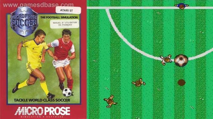 21 - Microprose Soccer (1988) - Amiga, Atari, Commodore 64