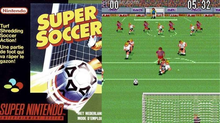 19 - Super Soccer (1992) - Super Nintendo